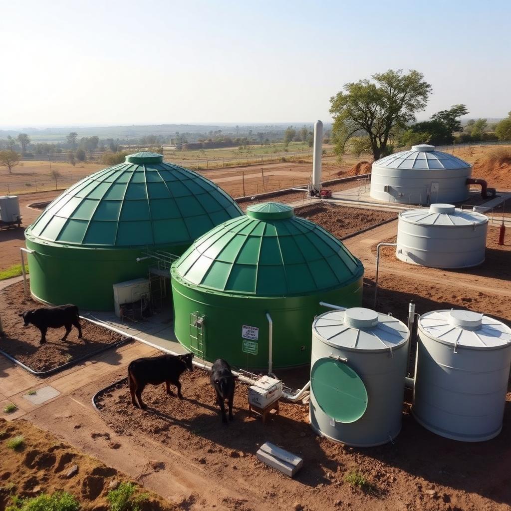 Biogas Project solution delivered by Green Axis